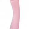 Нежно-розовый вибростимулятор Betty - 18 см.