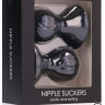 Черные накладки-присоски на соски Nipple suckers Черные накладки-присоски на соски Nipple suckers