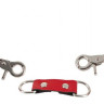 Красный комплект БДСМ-аксессуаров Harness Set