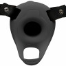 Черный полый страпон с вибрацией 2’’ Erection 28X Smooth Vibrating Silicone Penis Sheath Черный полый страпон с вибрацией 2’’ Erection 28X Smooth Vibrating Silicone Penis Sheath