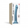 Голубой фаллоимитатор Mono Density Dildo Size M - 16 см.