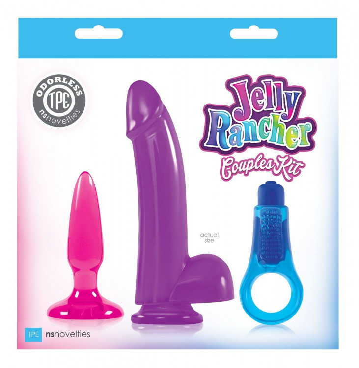 Набор стимуляторов для пары Jelly Rancher Couples Kit 