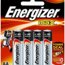 Батарейки Energizer MAX E91/AA 1,5V - 4 шт.