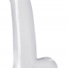 Прозрачный фаллоимитатор на присоске Jelly Rancher 5 Smooth Rider Dong - 15 см.