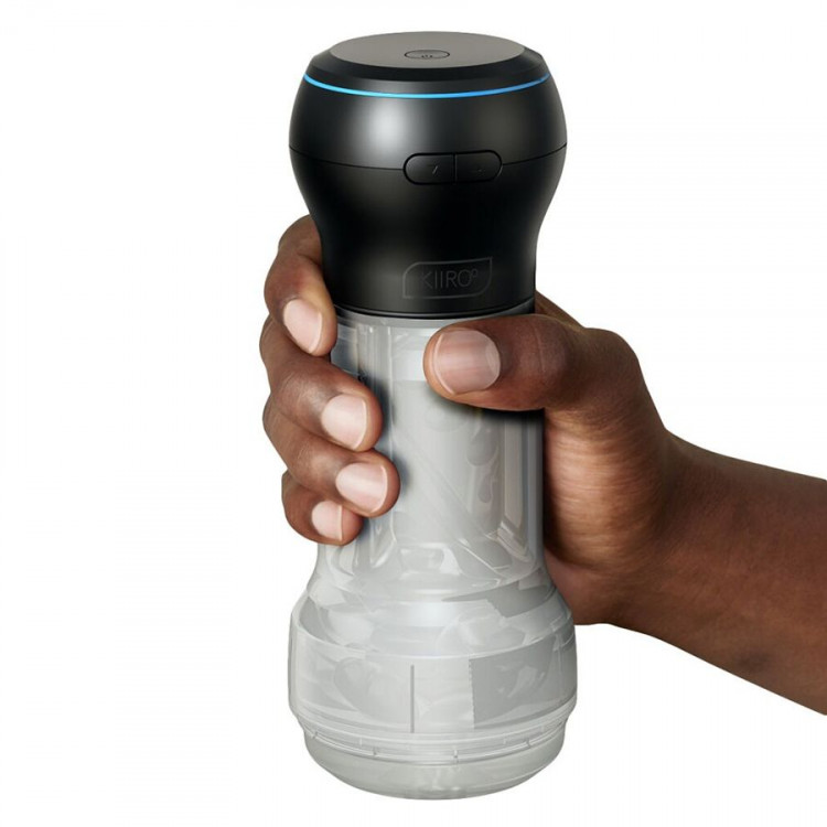 Набор PowerBlow   Feel Pocket Stroker Crystal: мастурбатор и интерактивная насадка