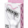 Розовый флоггер Anonymo - 64 см.