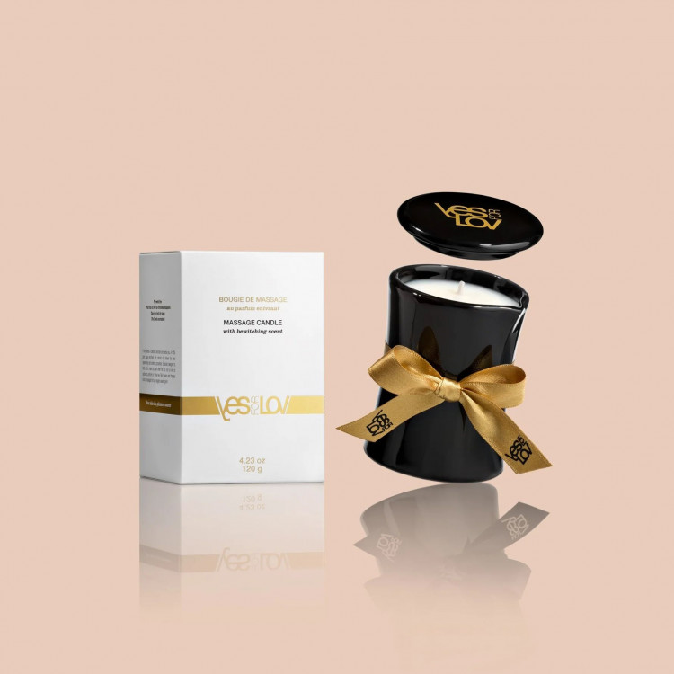 Массажная аромасвеча BEWITCHING MASSAGE CANDLE - 120 мл.