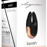 Черный клиторальный стимулятор Lavish - 8,9 см.