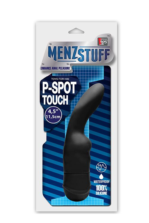 Вибромассажёр простаты MENZSTUFF P-SPOT TOUCH VIBE BLACK
