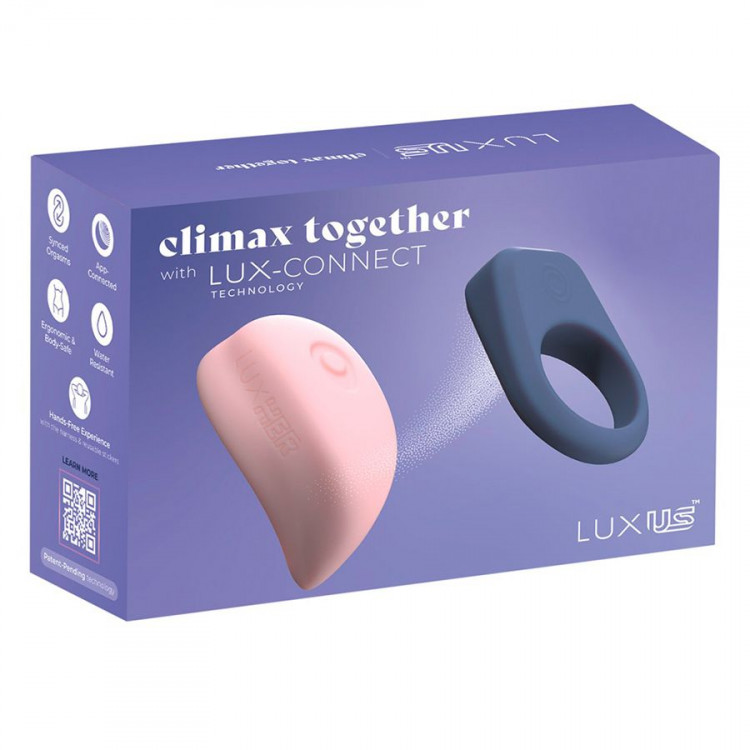 Набор Kiiroo Luxus: интерактивный вибратор LuxHer и эрекционное кольцо LuxHim