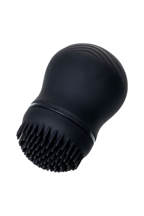 Черный стимулятор клитора PPP CURU-CURU BRUSH ROTER