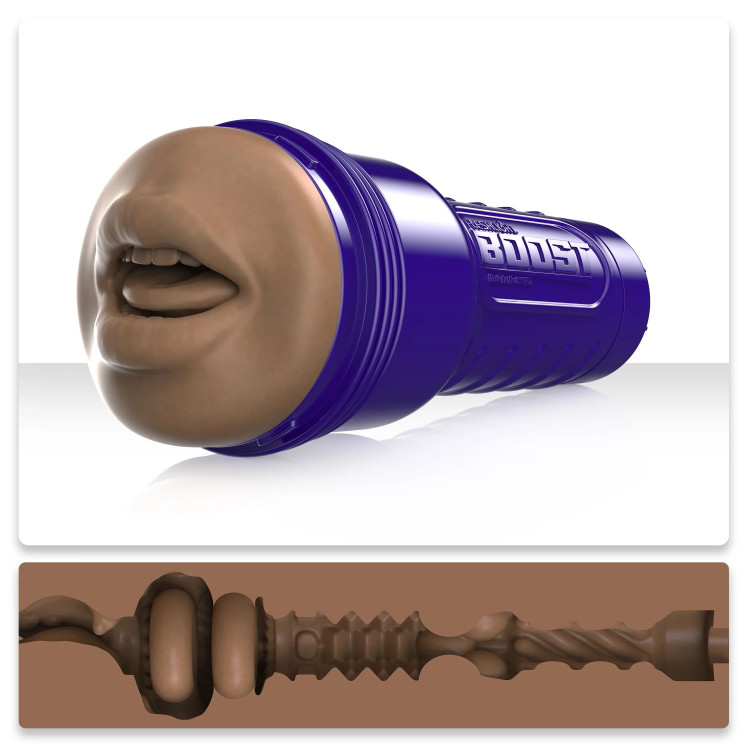 Мастурбатор-рот Fleshlight Boost Blow