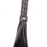 Черная многохвостая плеть Pleasure Whip - 46 см.