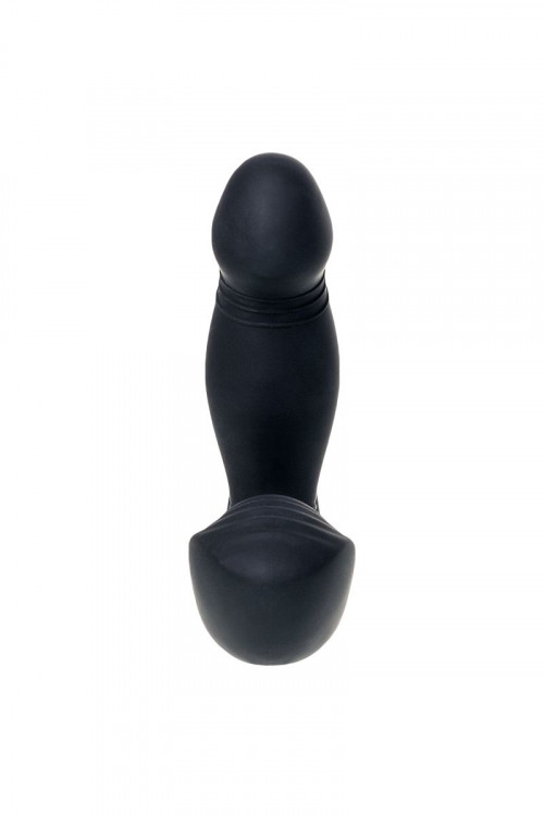 Черный стимулятор простаты PPPVIBE 9 W MOTOR - 12 см.