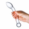 Прозрачный стеклянный фаллос для точки G Slimline G-Spot - 20 см. Прозрачный стеклянный фаллос для точки G Slimline G-Spot - 20 см.
