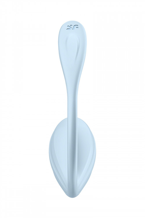 Голубое виброяйцо Smooth Petal