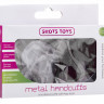 Чёрные металлические наручники SHOTS TOYS Black 
