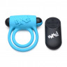 Голубое эрекционное виброкольцо 28X Remote Control Vibrating Cock Ring Bullet Голубое эрекционное виброкольцо 28X Remote Control Vibrating Cock Ring Bullet