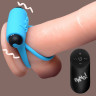 Голубое эрекционное виброкольцо 28X Remote Control Vibrating Cock Ring Bullet Голубое эрекционное виброкольцо 28X Remote Control Vibrating Cock Ring Bullet