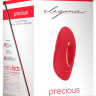 Красный клиторальный стимулятор Precious - 6,4 см.