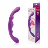 Фиолетовый двусторонний фаллоимитатор Cosmo - 26 см. Фиолетовый двусторонний фаллоимитатор Cosmo - 26 см.
