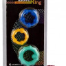 Набор из 3 цветных эрекционных колец Love Ring