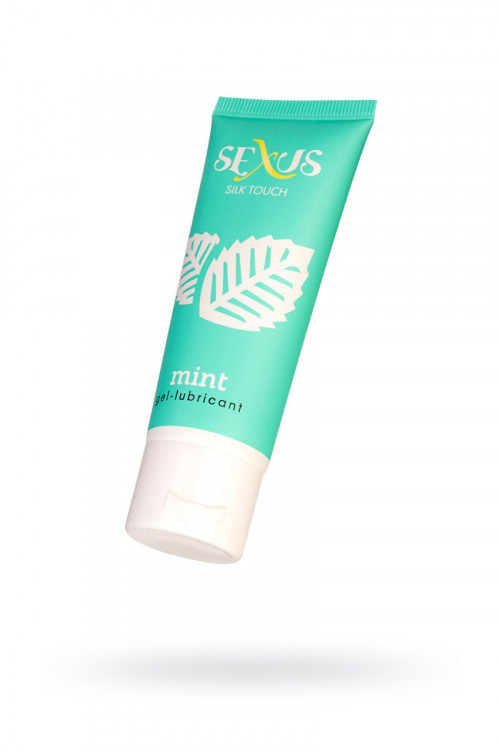Увлажняющая гель-смазка с ароматом мяты Silk Touch Mint - 50 мл.