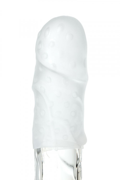 Белый мастурбатор A-Toys Pocket Dotty