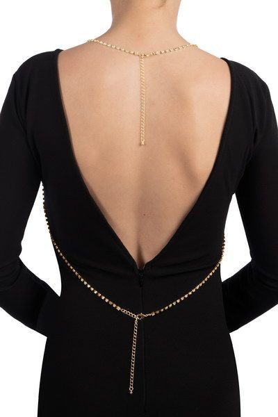 Золотистые цепочки на тело BIJOUX DE CORPS ELENA OR