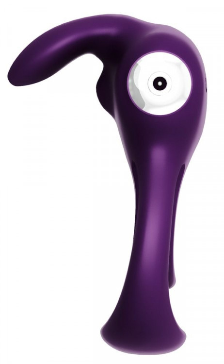 Фиолетовое эрекционное кольцо VeDO Thunder Bunny