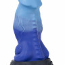 Синий фаллоимитатор  Ночная Фурия Large+  - 26 см.