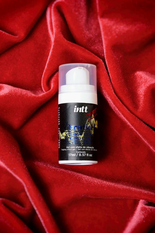 Массажный гель INTT VIBRATION Vodka mixed with energy drink с необычным ароматом и эффектом вибрации - 17 мл.