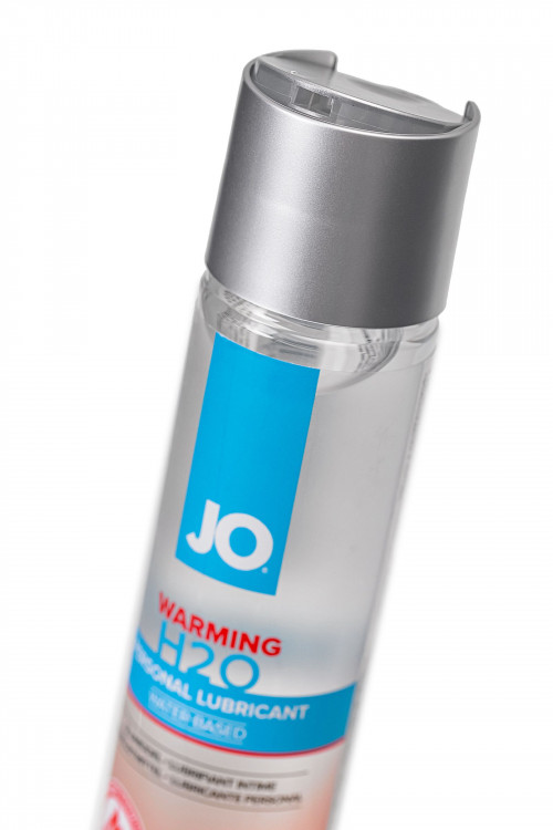 Возбуждающий лубрикант на водной основе JO Personal Lubricant H2O Warming - 120 мл.