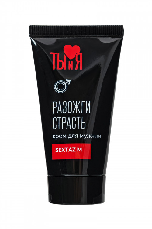 Крем Sextaz-m с возбуждающим эффектом для мужчин - 25 гр.