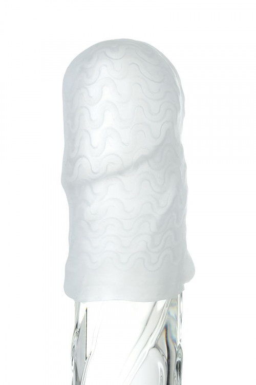Белый мастурбатор A-Toys Pocket Wavy