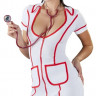Сексуальное платье медсестры на молнии