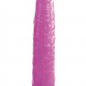 Фиолетовый желейный фаллоимитатор JELLY BENDERS THE EASY FIGHTER - 16,5 см.