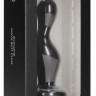 Черная анальная пробка Wave Butt Plug - 11,3 см.