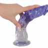 Прозрачный фаллоимитатор Clear Dildo на присоске - 22,5 см.