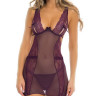 Соблазнительная сорочка Sneak Peak Chemise Set