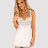 Изысканная коротенькая сорочка Amor blanco Изысканная коротенькая сорочка Amor blanco