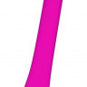 Розовый универсальный вибратор Drago с язычком - 18,3 см.