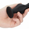 Черная анальная пробка Magic Butt Plug - 11,3 см. Черная анальная пробка Magic Butt Plug - 11,3 см.