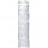 Прозрачный фаллоимитатор Auri - 20 см.