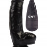 Черный вибратор-реалистик 6.9   Stud Realistic Dildo - 17,5 см.