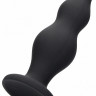 Черная анальная пробка Bubble Butt Plug - 11,6 см. Черная анальная пробка Bubble Butt Plug - 11,6 см.