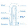 Мастурбатор COOL TENGA Original Vacuum CUP Мастурбатор COOL TENGA Original Vacuum CUP