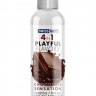 Массажный гель 4-в-1 Chocolate Sensation с ароматом шоколада - 118 мл.