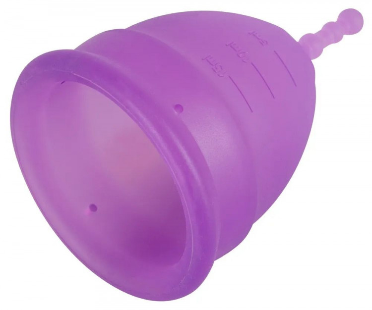 Фиолетовая менструальная чаша Menstrual Cup Large