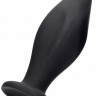 Черная анальная пробка Edgy Butt Plug - 11,4 см. Черная анальная пробка Edgy Butt Plug - 11,4 см.